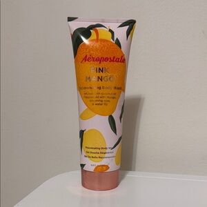 Aeropostale Pink and Yellow Mango Body Wash Tube